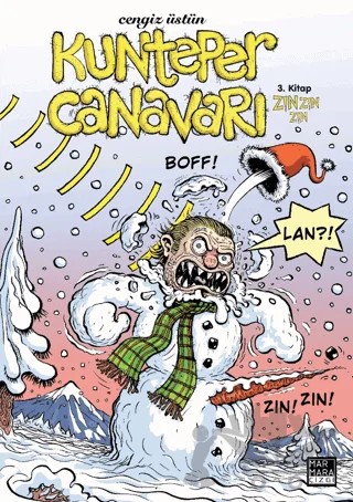 Kunteper Canavarı 3. Kitap - Zın Zın Zın – Cengiz Üstün – Marmara Çizgi kitap kapağı