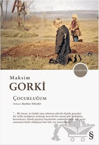 Çocukluğum – Maksim Gorki – Everest Yayınları kitap kapağı