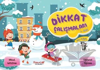 Dikkat Çalışmaları 4. Kitap (Kalem Hediyeli) – Kolektif – Yumurcak Yayınları kitap kapağı