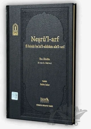 Neşrül Arf İbn Abidin – İbn Abidin – İsam Yayınları kitap kapağı