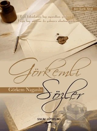 Görkemli Sözler – Görkem Naganlu – Sokak Kitapları Yayınları kitap kapağı