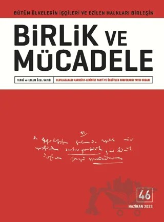 Birlik ve Mücadele Dergisi Sayı: 46 Haziran 2023 – Birlik ve Mücadele Dergisi kitap kapağı