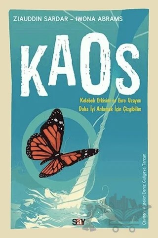 Kaos (Çizgi Bilim) – Iwona Abrams, Ziauddin Sardar – Say Yayınları kitap kapağı