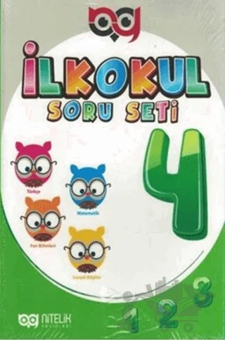 4. Sınıf İlkokul Soru Seti – Kolektif – Nitelik Yayınları - Bayilik kitap kapağı