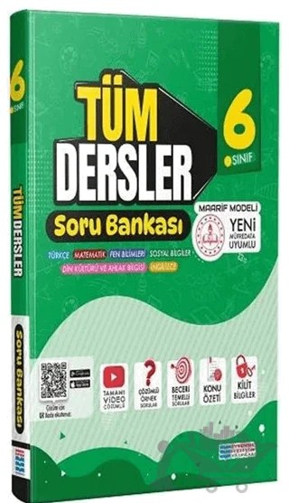 6. Sınıf Tüm Dersler Soru Bankası – Kolektif – Evrensel İletişim Yayınları kitap kapağı