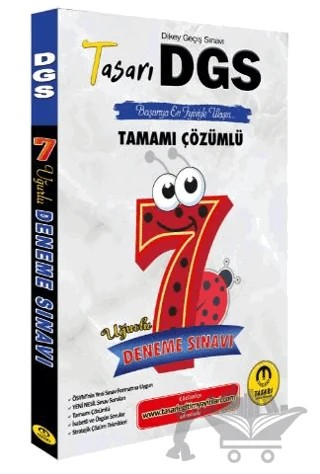 DGS 7 Uğurlu Çözümlü Deneme – Kolektif – Tasarı Eğitim Yayınları kitap kapağı