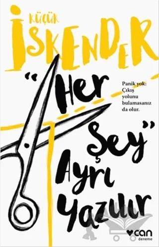 Her Şey Ayrı Yazılır – Küçük İskender – Can Yayınları kitap kapağı