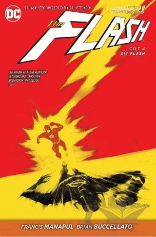 Flash Cilt 4 - Zıt Flash – Brian Buccellato, Francis Manapul – Arka Bahçe Yayıncılık kitap kapağı