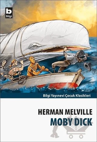 Moby Dick – Herman Melvılle – Bilgi Yayınevi kitap kapağı