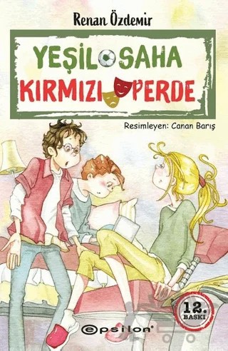 Yeşil Saha Kırmızı Perde – Renan Özdemir – Epsilon Yayınevi kitap kapağı