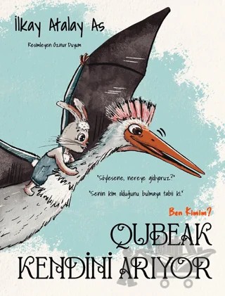 Qubeak Kendini Arıyor – İlkay Atalay As – İkinci Adam Yayınları kitap kapağı