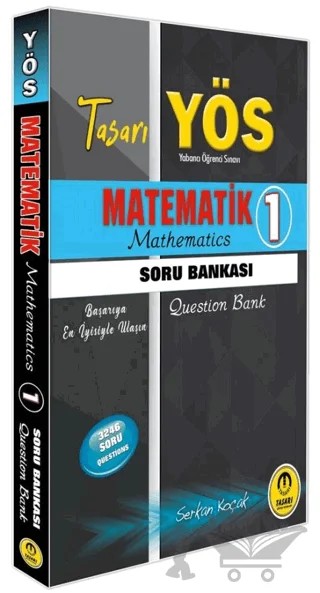 YÖS Matematik 1 Soru Bankası – Serkan Koçak – Tasarı Eğitim Yayınları kitap kapağı