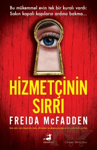 Hizmetçinin Sırrı – Freıda Mcfadden – Olimpos Yayınları kitap kapağı