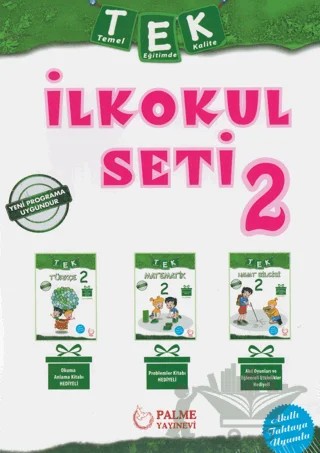 2. Sınıf Tek İlkokul Seti – Kolektif – Palme Yayınları kitap kapağı