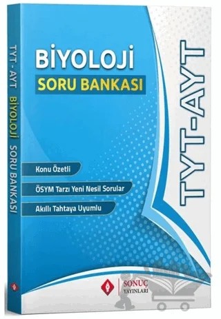 TYT AYT Biyoloji Soru Bankası – Kolektif – Sonuç Yayınları kitap kapağı
