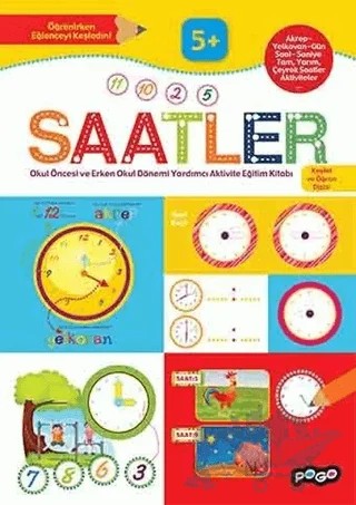 Saatler – Kolektif – Pogo Çocuk kitap kapağı