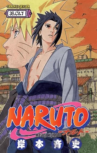 Naruto 38. Cilt – Masaşi Kişimoto – Gerekli Şeyler Yayıncılık kitap kapağı