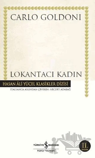 Lokantacı Kadın – Carlo Goldoni – İş Bankası Kültür Yayınları kitap kapağı