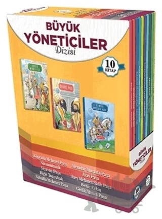 Büyük Yöneticiler Seti (10 Kitap Takım) – Hasan Yiğit – Maviçatı Yayınları kitap kapağı