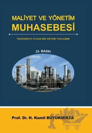 Maliyet ve Yönetim Muhasebesi – H. Kamil Büyükmirza – Gazi Kitabevi kitap kapağı