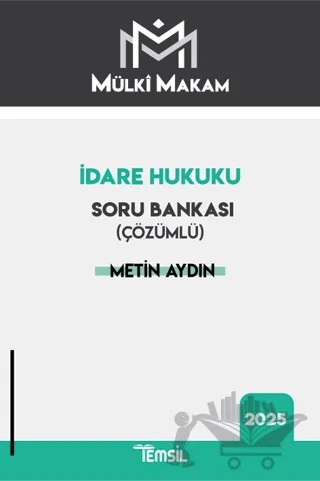 Mülki Makam İdare Hukuku Soru Bankası (Çözümlü) – Metin Aydın – Temsil Kitap kitap kapağı