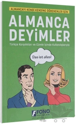 Almanca Deyimler – Kolektif – Fono Yayınları kitap kapağı