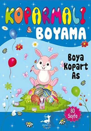 Koparmalı Boyama 3 – Kolektif – Olimpos Çocuk kitap kapağı