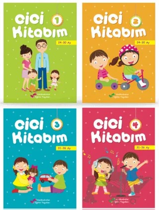 Cici Kitabım Seti - 4 Kitap – Kolektif – Küçük Adımlar kitap kapağı