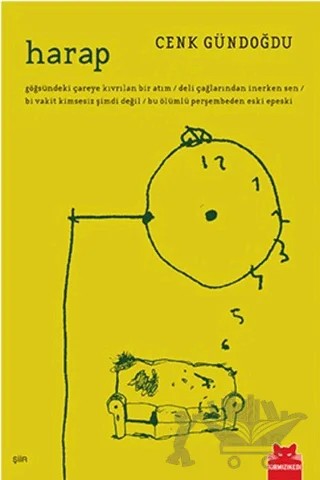 Harap – Cenk Gündoğdu – Kırmızı Kedi Yayınevi kitap kapağı