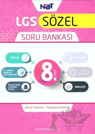 8. Sınıf LGS Tüm Dersler Sözel Soru Bankası – Kolektif – Bi Not Yayınları kitap kapağı