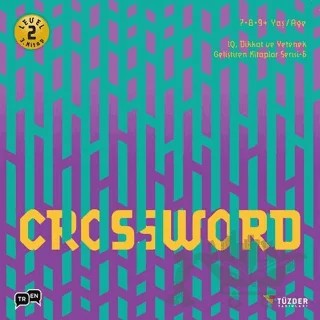 Crossword - IQ Dikkat ve Yetenek Geliştiren Kitaplar Serisi 6 (Level 2) (7-8-9 Yaş) – Kolektif – TÜZDER Yayınları kitap kapağı