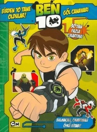 Ben 10 - Birden 10 Tane Oldular - Çöl Canavarı – Kolektif – Doğan Egmont Yayıncılık kitap kapağı