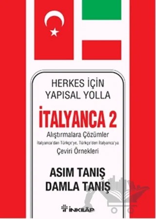 Herkes İçin Yapısal Yolla İtalyanca 2 – Asım Tanış, Damla Tanış – İnkılap Kitabevi kitap kapağı