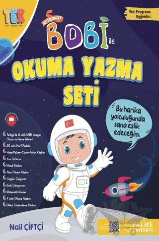 Bobi İle Okuma Yazma Seti – Nail Çiftçi – Palme Yayınları kitap kapağı