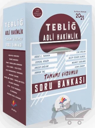 2021 Adli Hakimlik Tebliğ 5 Deneme Çözümlü – Kolektif – Dizgi Kitap kitap kapağı