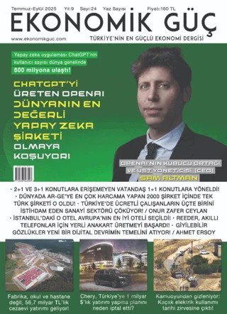Ekonomik Güç Dergisi Sayı: 24 Temmuz - Eylül 2025 – Ekonomik Güç Dergisi kitap kapağı