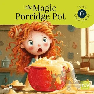 The Magic Porridge Pot – Brothers Grimm – MK Publications kitap kapağı
