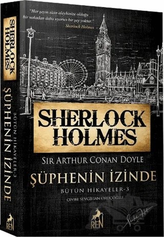 Sherlock Holmes Şüphenin İzinde – Sir Arthur Conan Doyle – Ren Kitap kitap kapağı