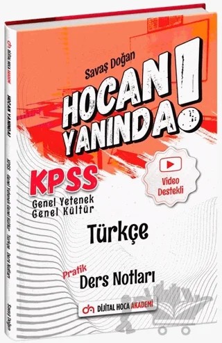 KPSS Genel Yetenek Genel Kültür Türkçe Pratik Ders Notu – Savaş Doğan – Dijital Hoca kitap kapağı