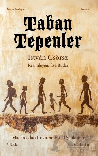 Taban Tepenler – Istvan Csörsz – Ayrıkotu Yayınları kitap kapağı