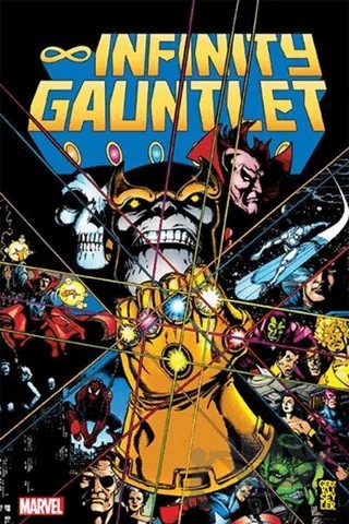 İnfinity Gaunlet – Jim Starlin – Gerekli Şeyler Yayıncılık kitap kapağı