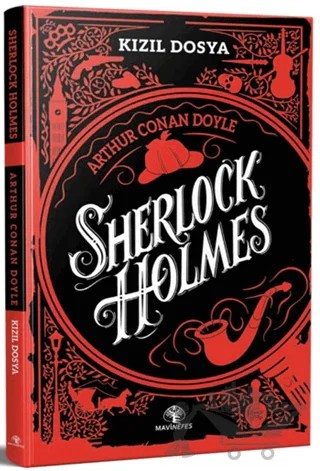 Kızıl Dosya - Sherlock Holmes – Arthur Conan Doyle – Mavi Nefes Yayınları kitap kapağı