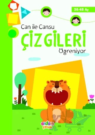 Çizgileri Öğreniyorum (36-48 Ay) – Kolektif – Erdem Çocuk kitap kapağı