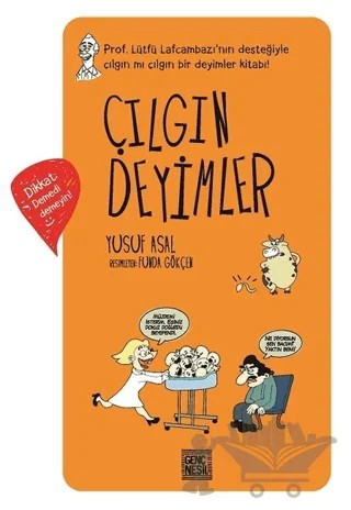 Çılgın Deyimler – Yusuf Asal – Genç Nesil kitap kapağı