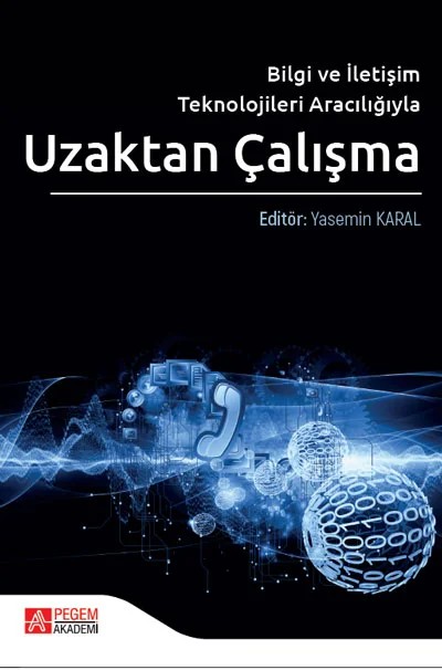 Bilgi ve İletişim Teknolojileri Aracılığıyla Uzaktan Çalışma – Pegem Akademi Yayıncılık kitap kapağı