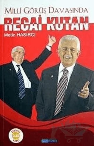 Mili Görüş Davasında Recai Kutan – Metin Hasırcı – Yeni Dünya Yayıncılık kitap kapağı