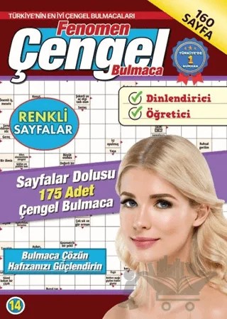 Fenomen Çengel Bulmaca 14 – Bertan Kodamanoğlu – Maxi Yayıncılık kitap kapağı