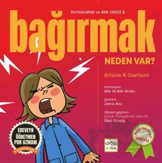 Bağırmak Neden Var? – Antoine Al Chartouni – Nar Çocuk kitap kapağı