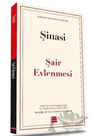 Şair Evlenmesi – Şinasi – Kırmızı Kedi Yayınevi kitap kapağı