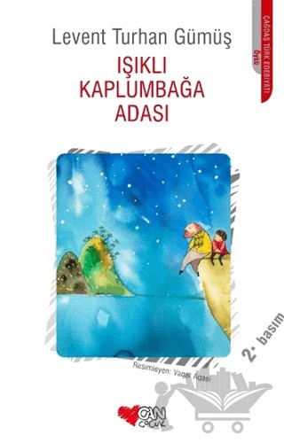 Işıklı Kaplumbağa Adası – Levent Turhan Gümüş – Can Çocuk Yayınları kitap kapağı